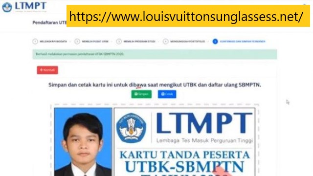 Unduh Kartu UTBK SBMPTN Format PDF atau JPG Ini Kata LTMPT